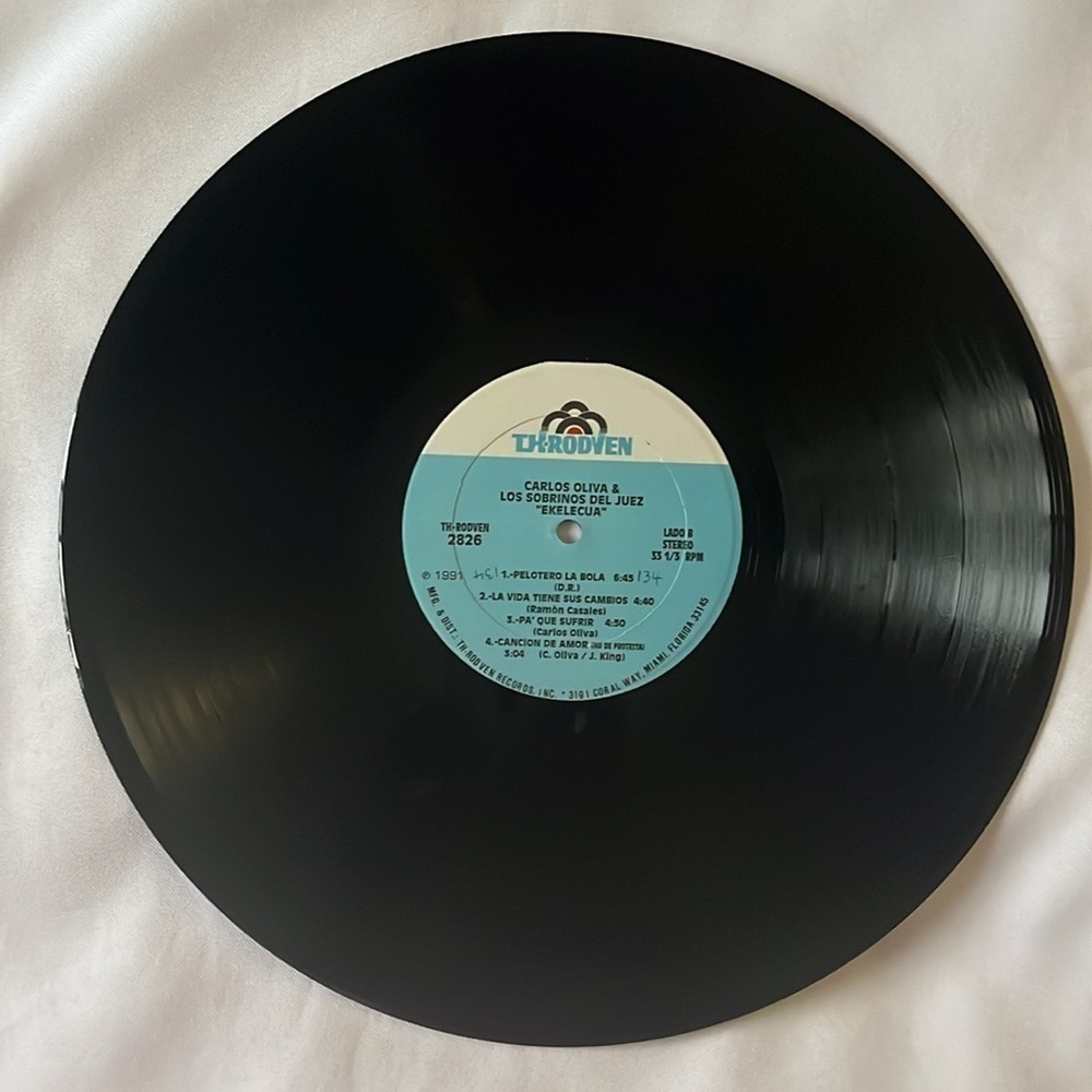 CARLOS OLIVA Y LOS SOBRINOS DEL JUEZ – "EKELECUÁ" VINYL RECORD ✨✨✨ - Picture 4 of 5